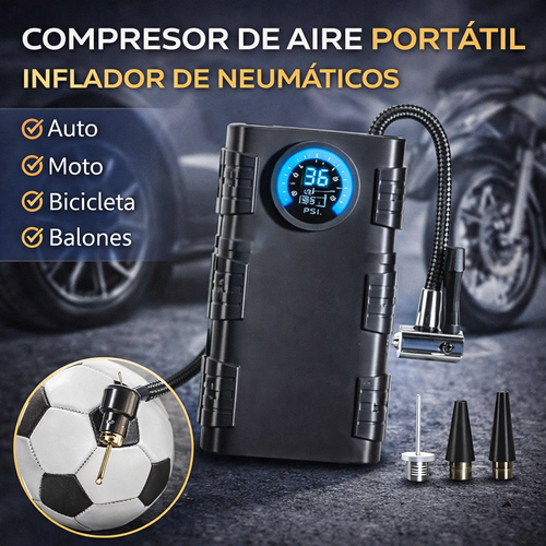 Compresor de aire portátil