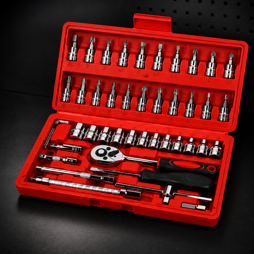 Set de llaves de dado 46 piezas
